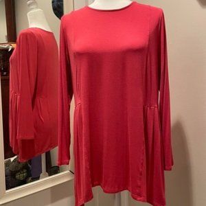 3 for $22 JJill Wearever Pink Long-Sleeve Tunic MP